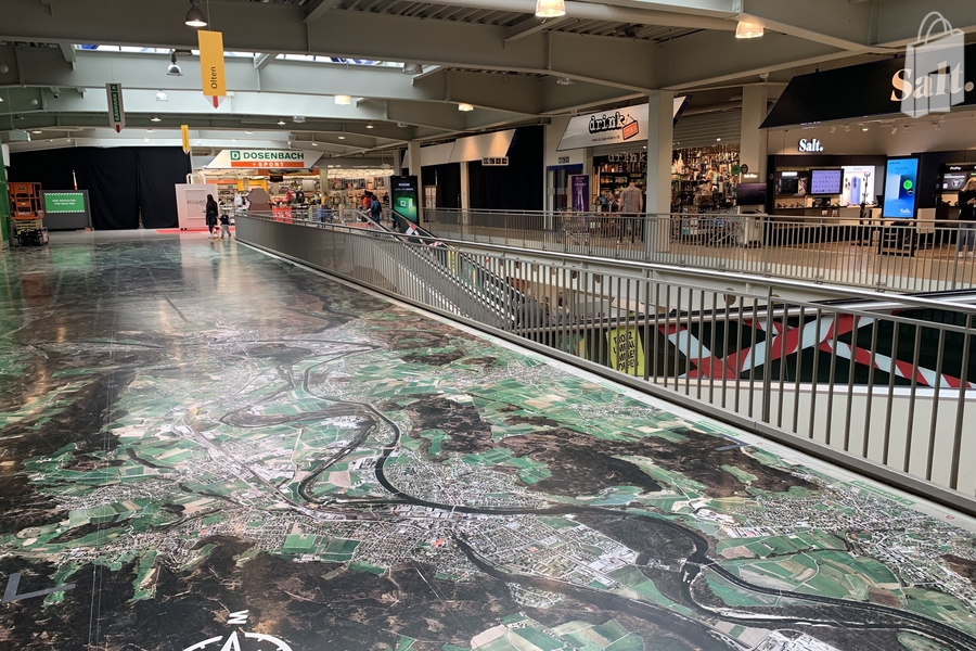 Promoflächen im Obergeschoss