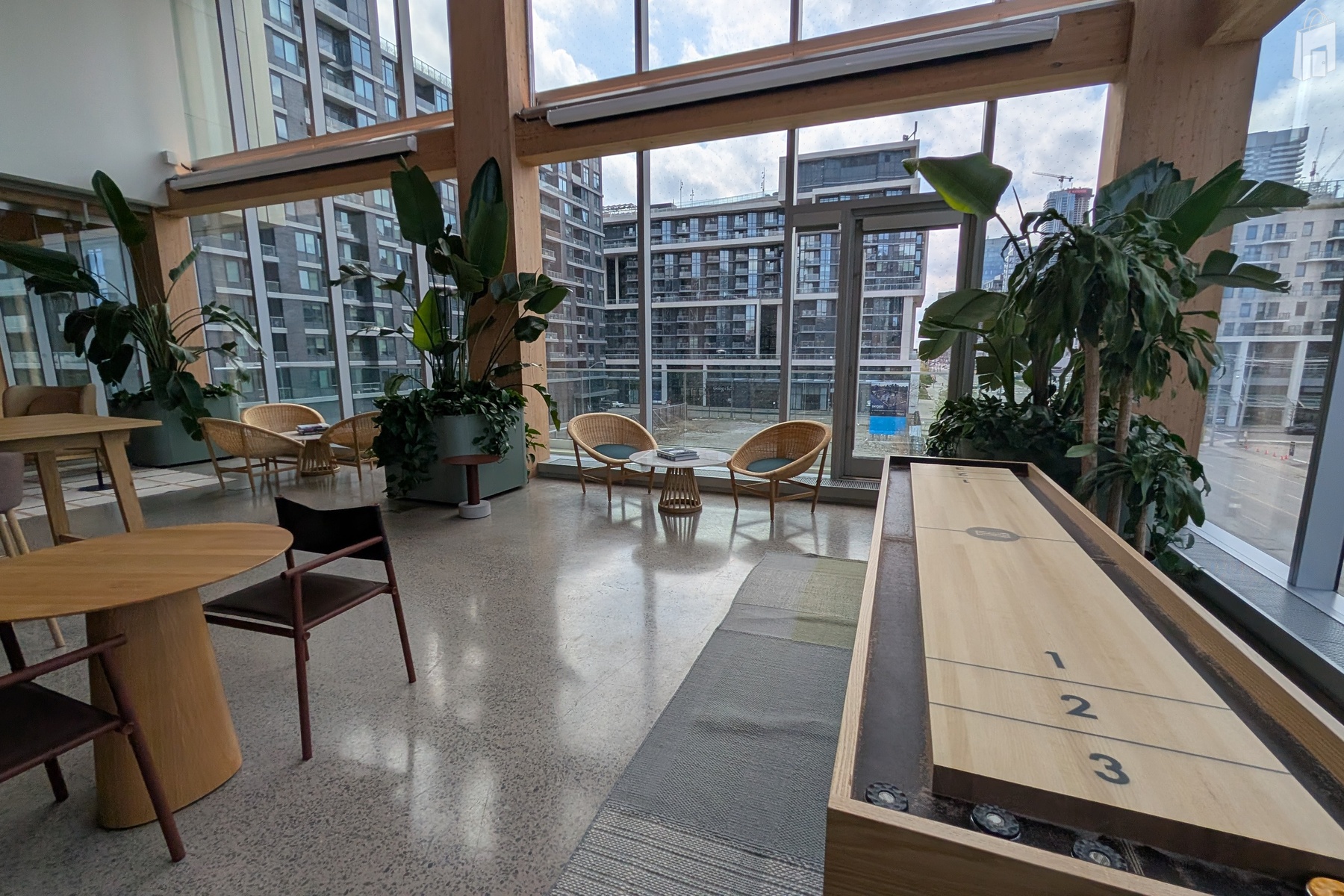 T3 Bayside Lobby Event Space