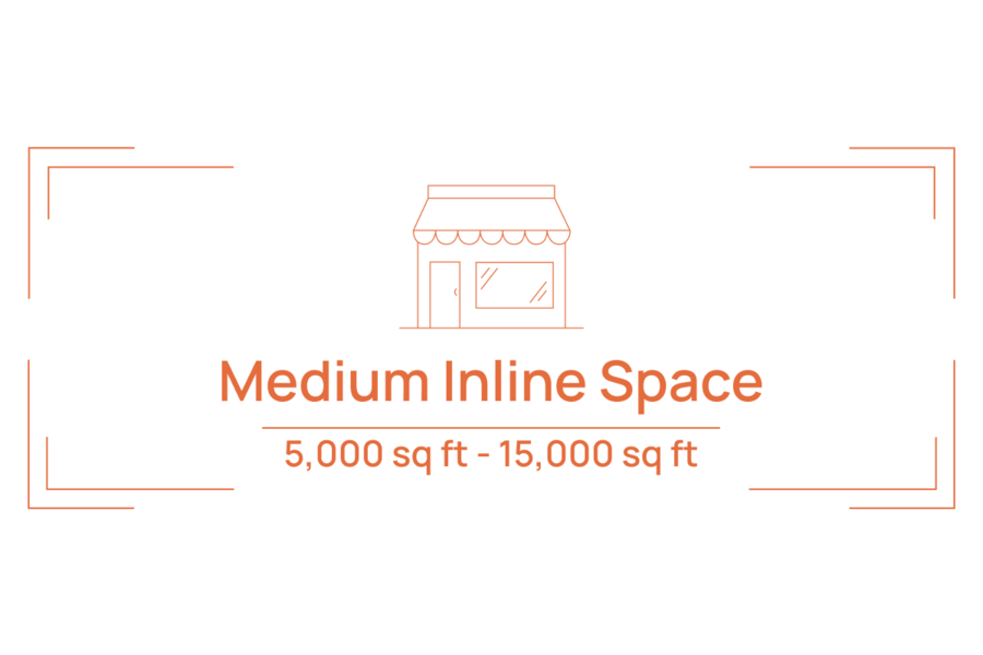 Medium Inline Space at Roosevelt Square (up to 5660 sq ft)