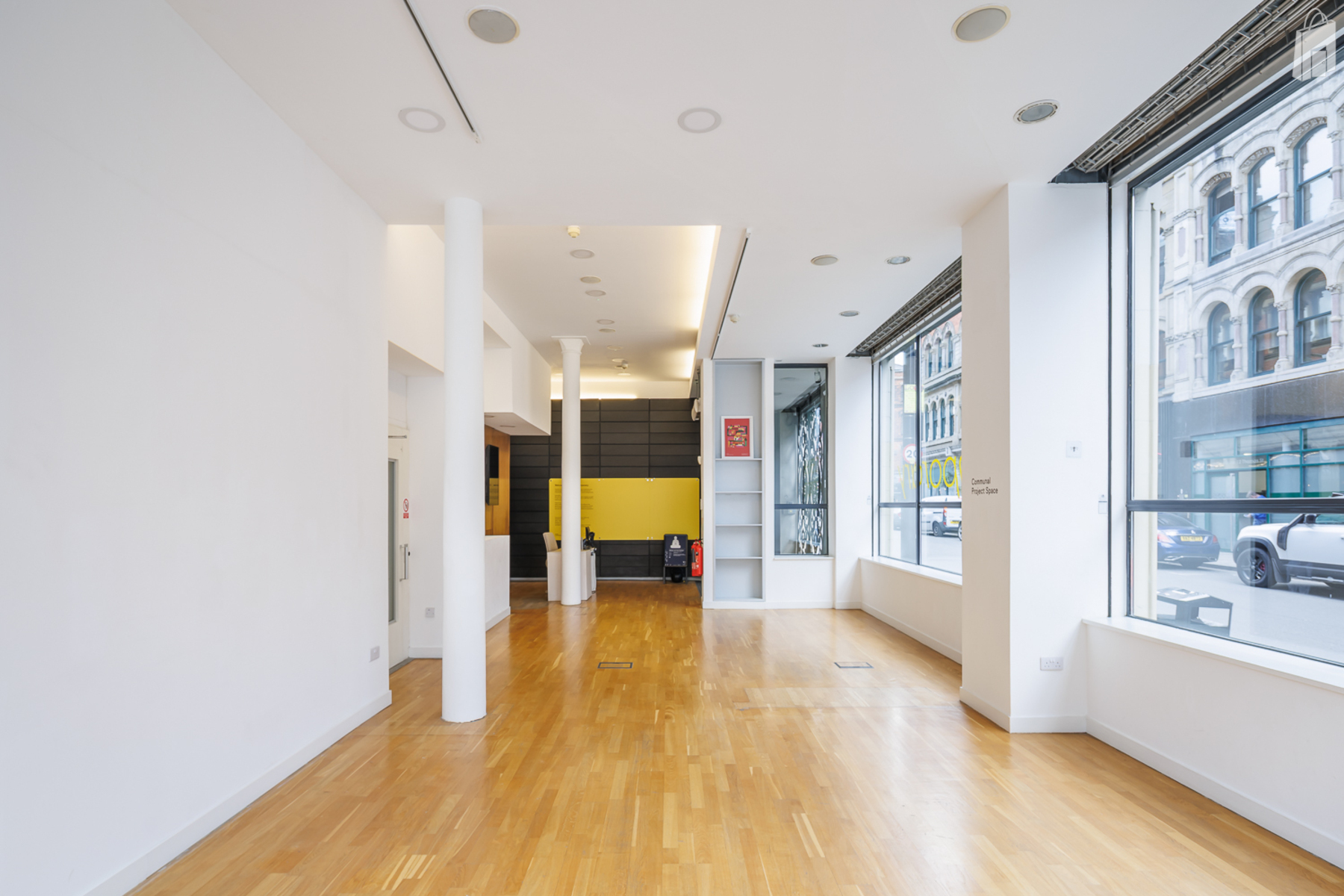 CPS view from other end of the space