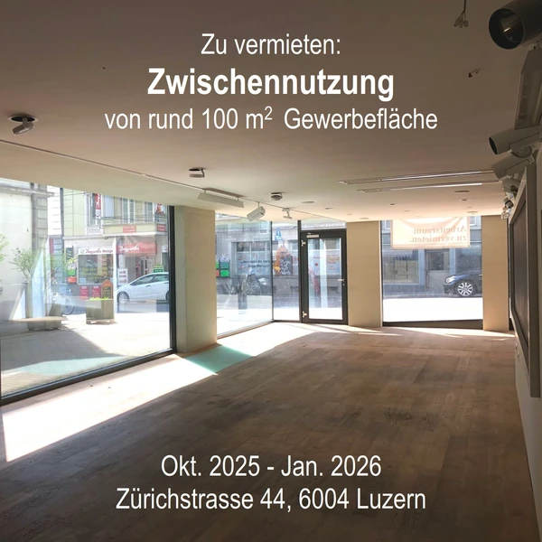 Laden / Gewerbelokal - POP UP Store - Oktober 25 bis Januar 26