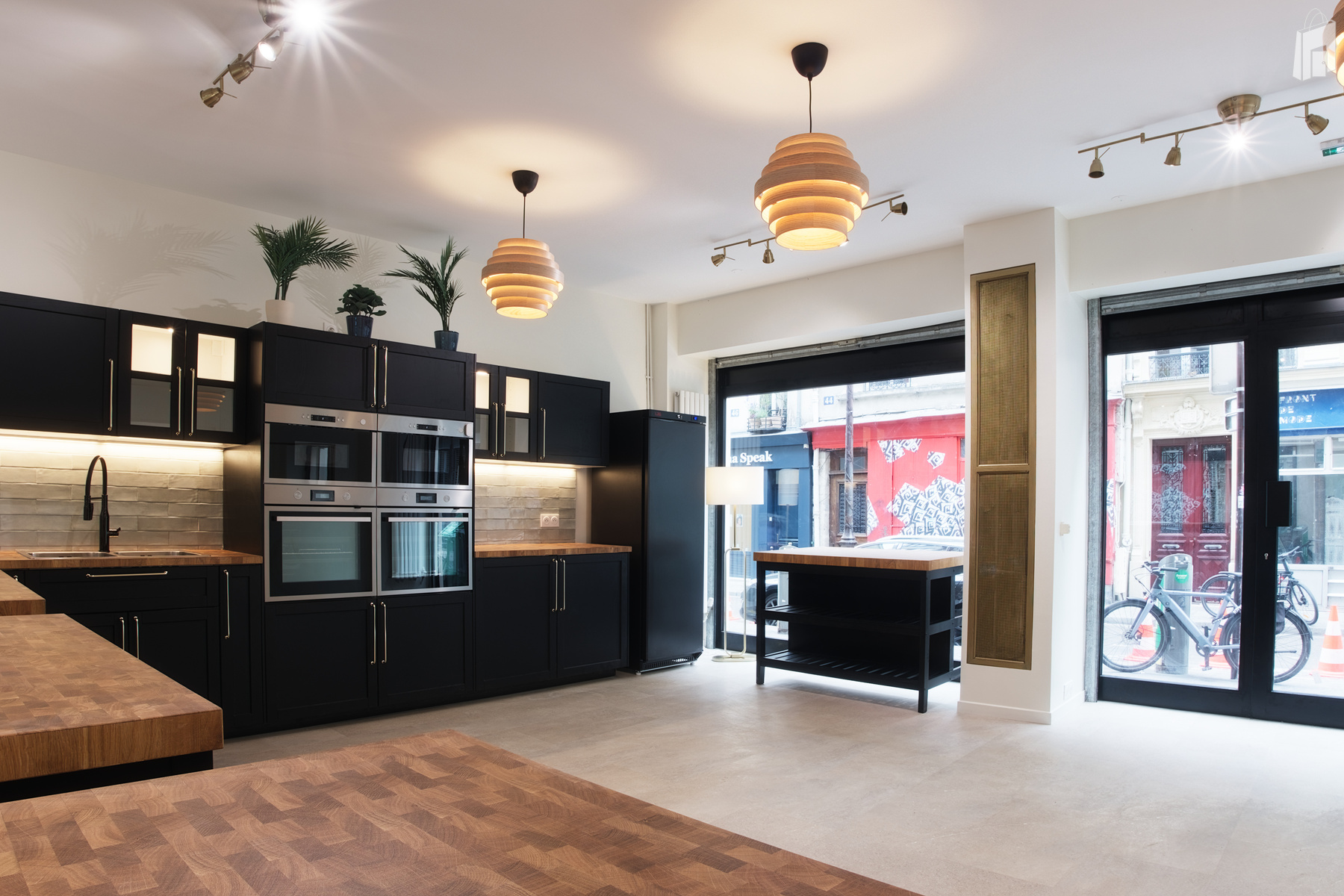 Cuisine entièrement dissimulable 37 m2