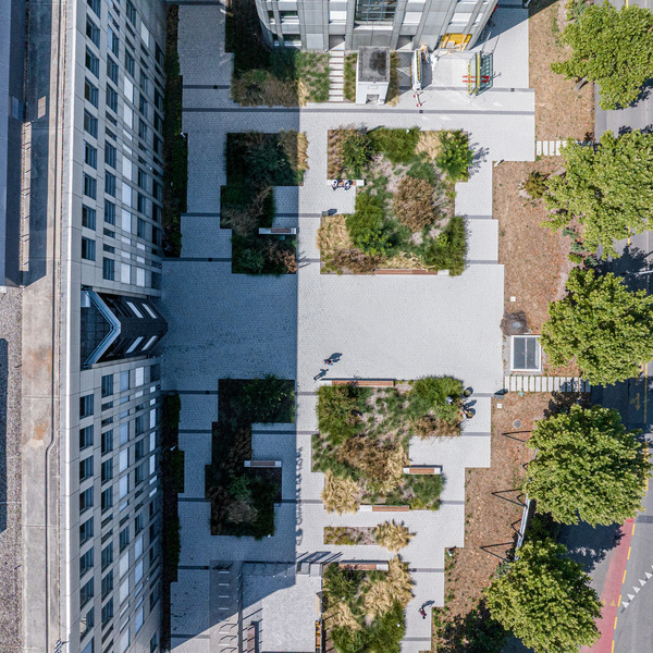 Chancy 59, Lancy -  Zone extérieure pour Foodtruck