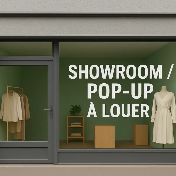 Pop up Store-Showroom à louer-quartier sous-gare Lausanne