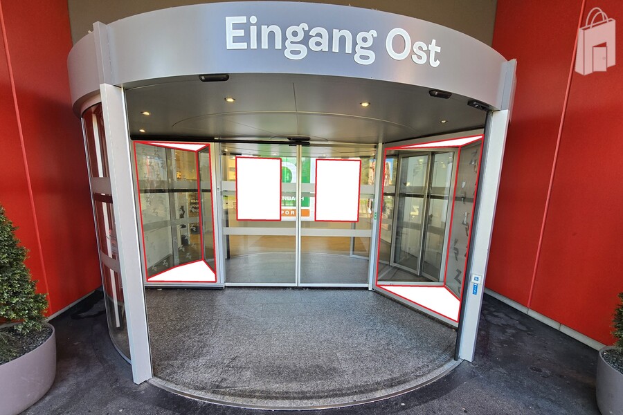 Drehtüre Ost aussen