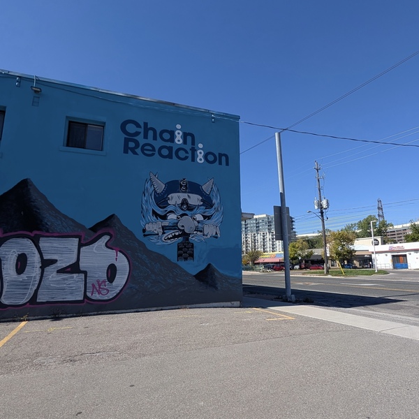 4237 Dundas Street West - Wall Mural