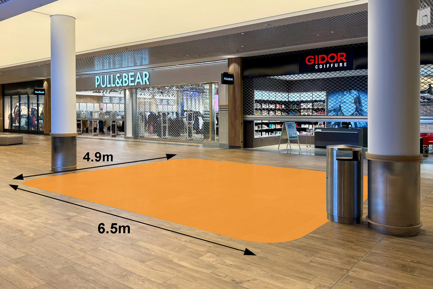 Promofläche Wankdorf Center Gidor