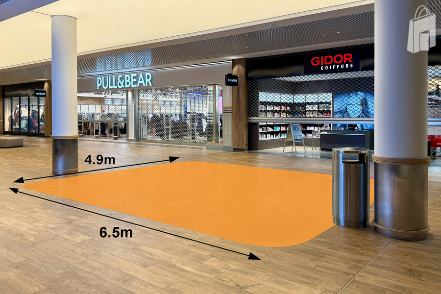 Promofläche Wankdorf Center Gidor