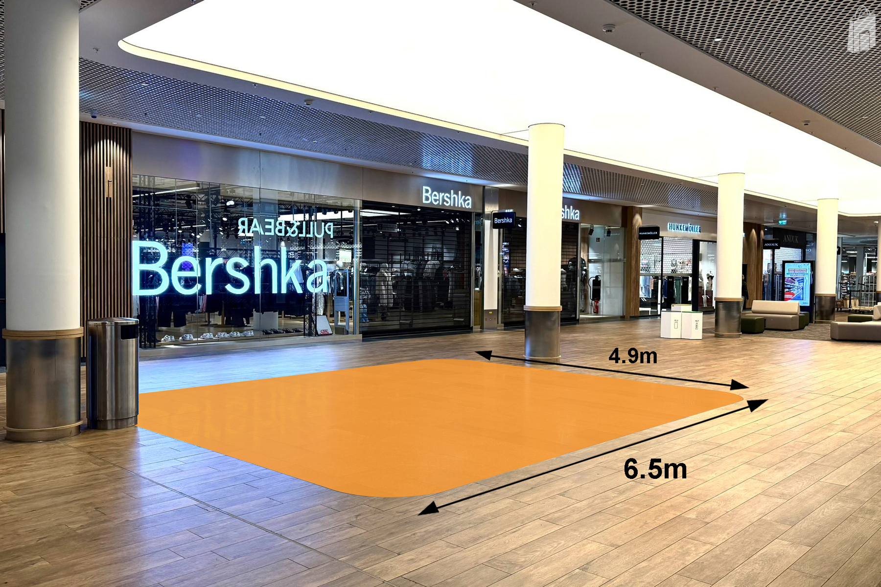 Promofläche Wankdorf Center Gidor