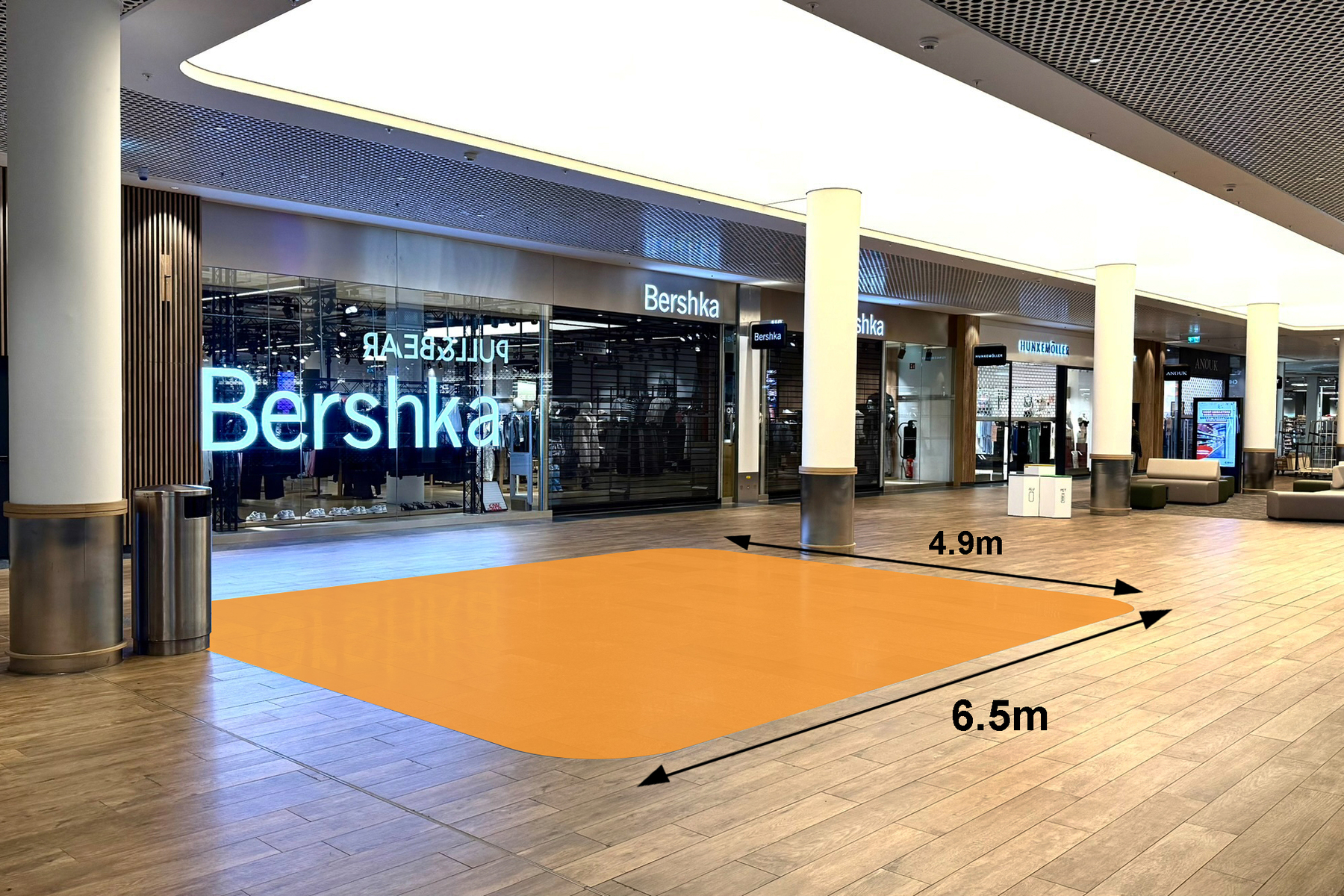 Promofläche Wankdorf Center Gidor