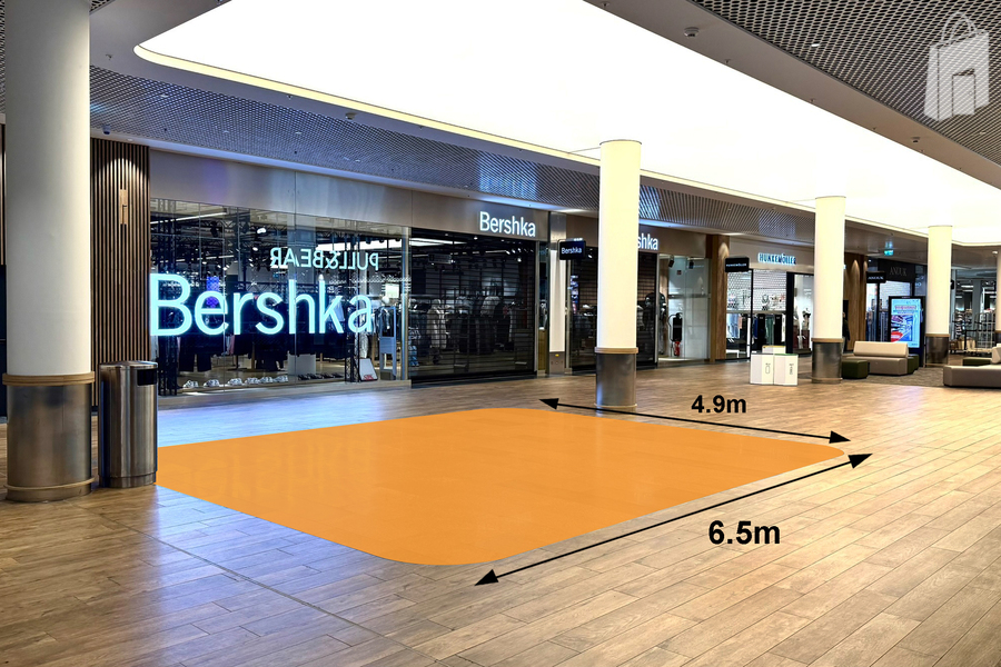 Promofläche Wankdorf Center Gidor