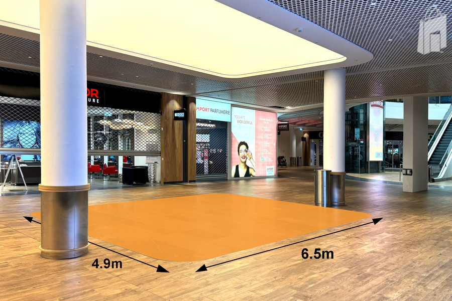 Promofläche Wankdorf Center Gidor