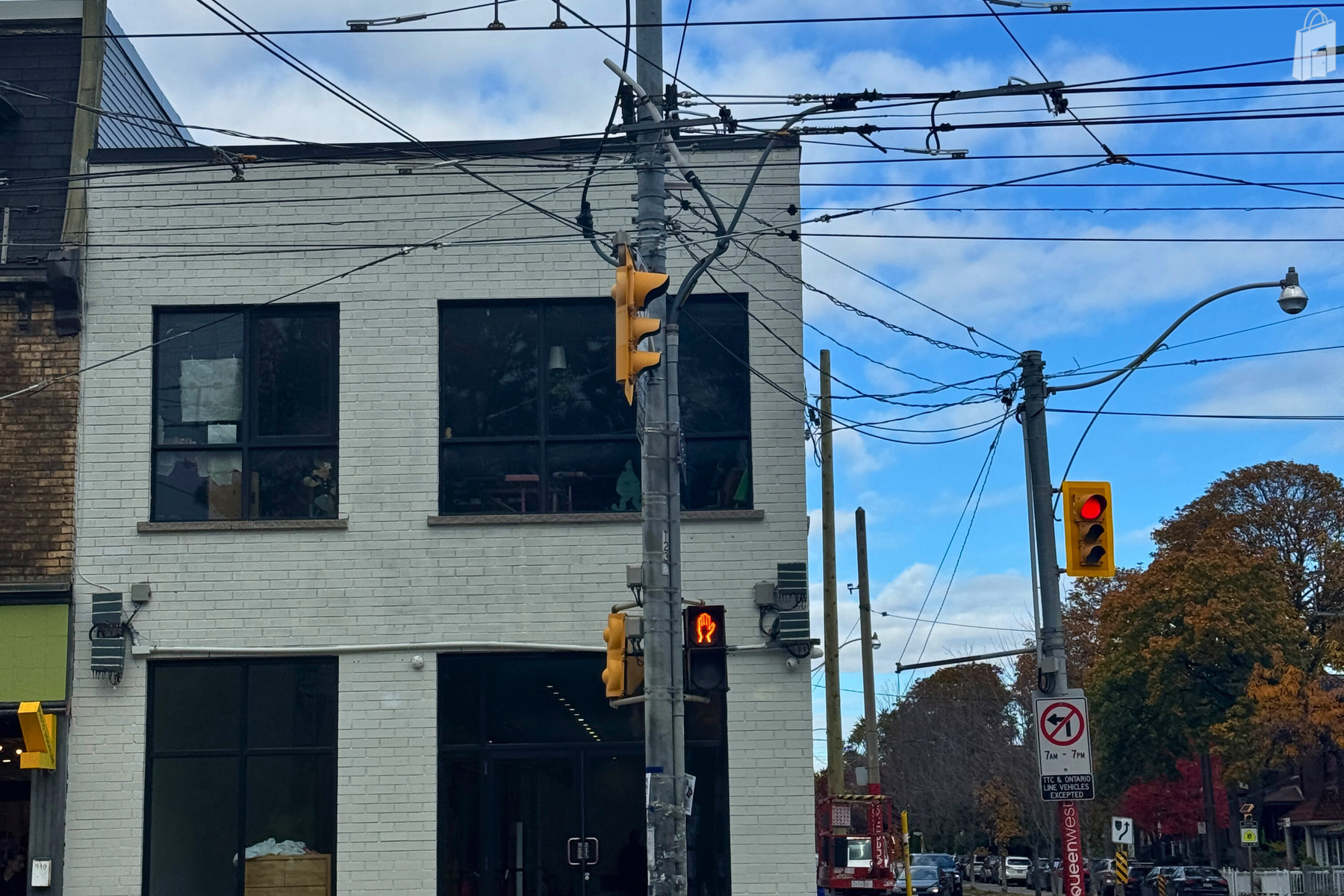 Ground-Level Retail Entrance – Queen West