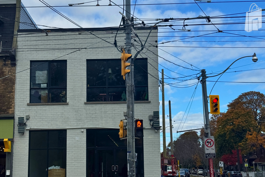Ground-Level Retail Entrance – Queen West