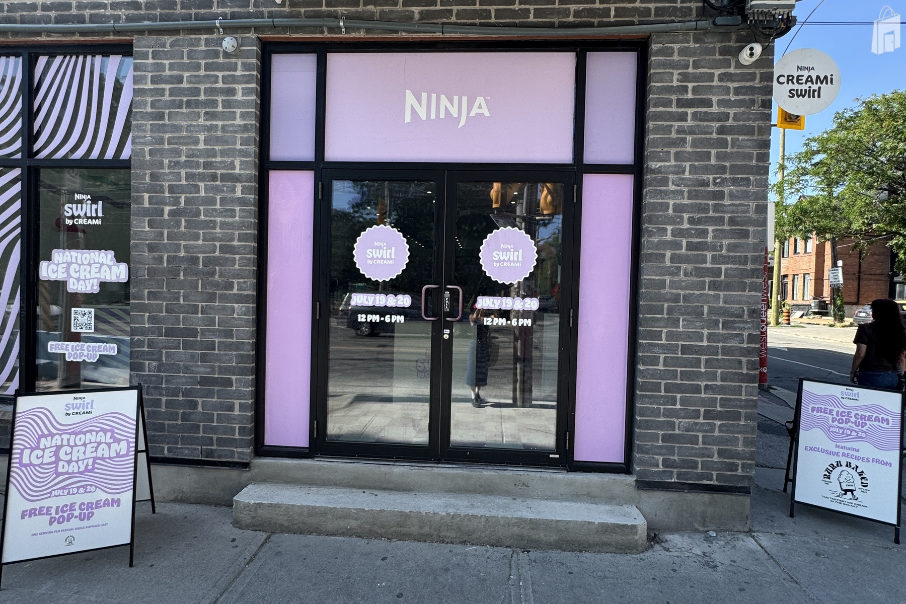 Brand Activation – Ninja Pop-Up