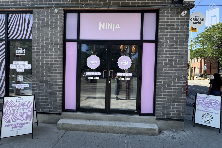 Brand Activation – Ninja Pop-Up