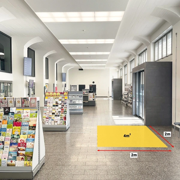 Promotionsfläche  in der Postfiliale St. Gallen 4 Brühltor