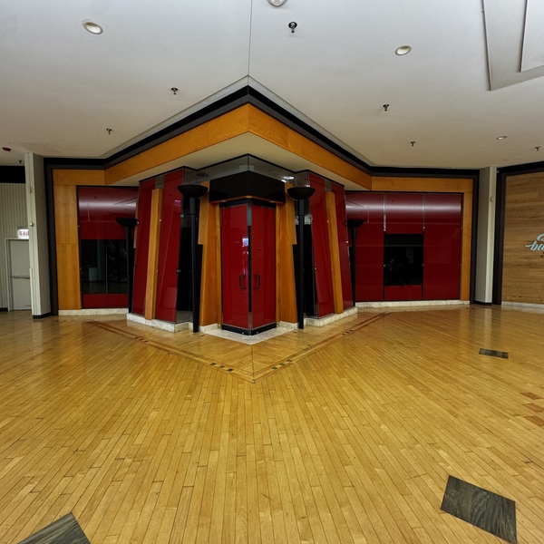 Elegant Salon Boutique, located near enterance 