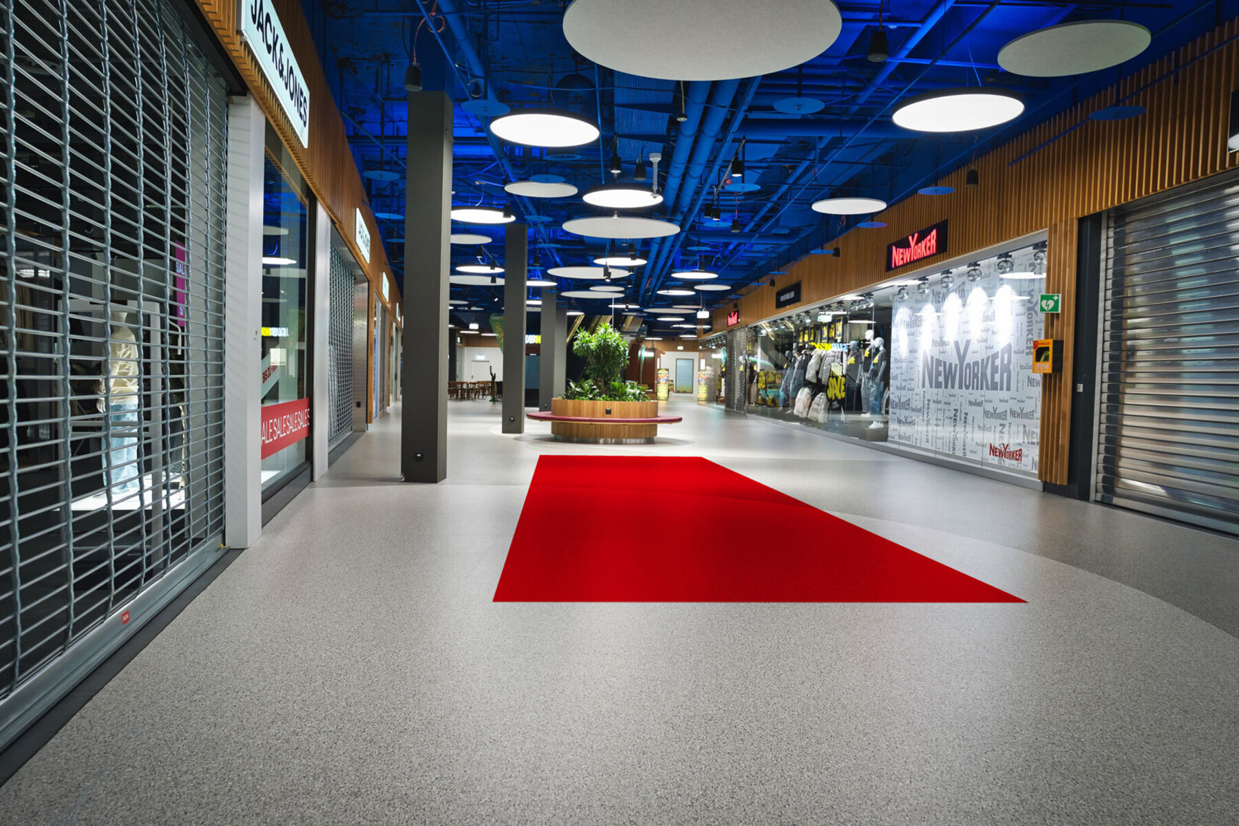 Sicht Richtung Rolltreppe