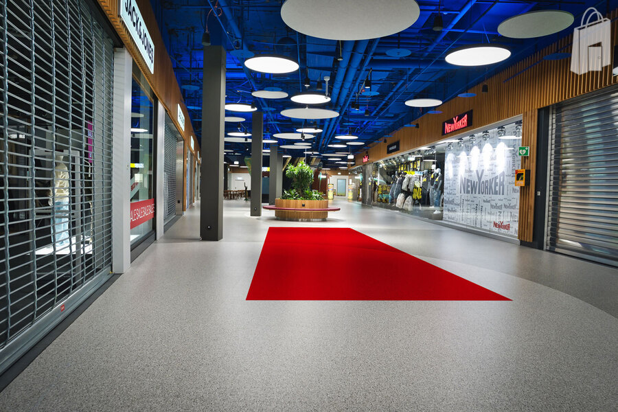 Sicht Richtung Rolltreppe