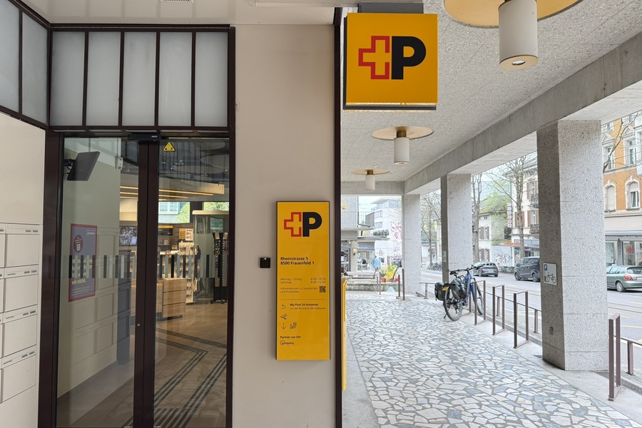 Promotionsflaeche, Postiliale Frauenfeld 1