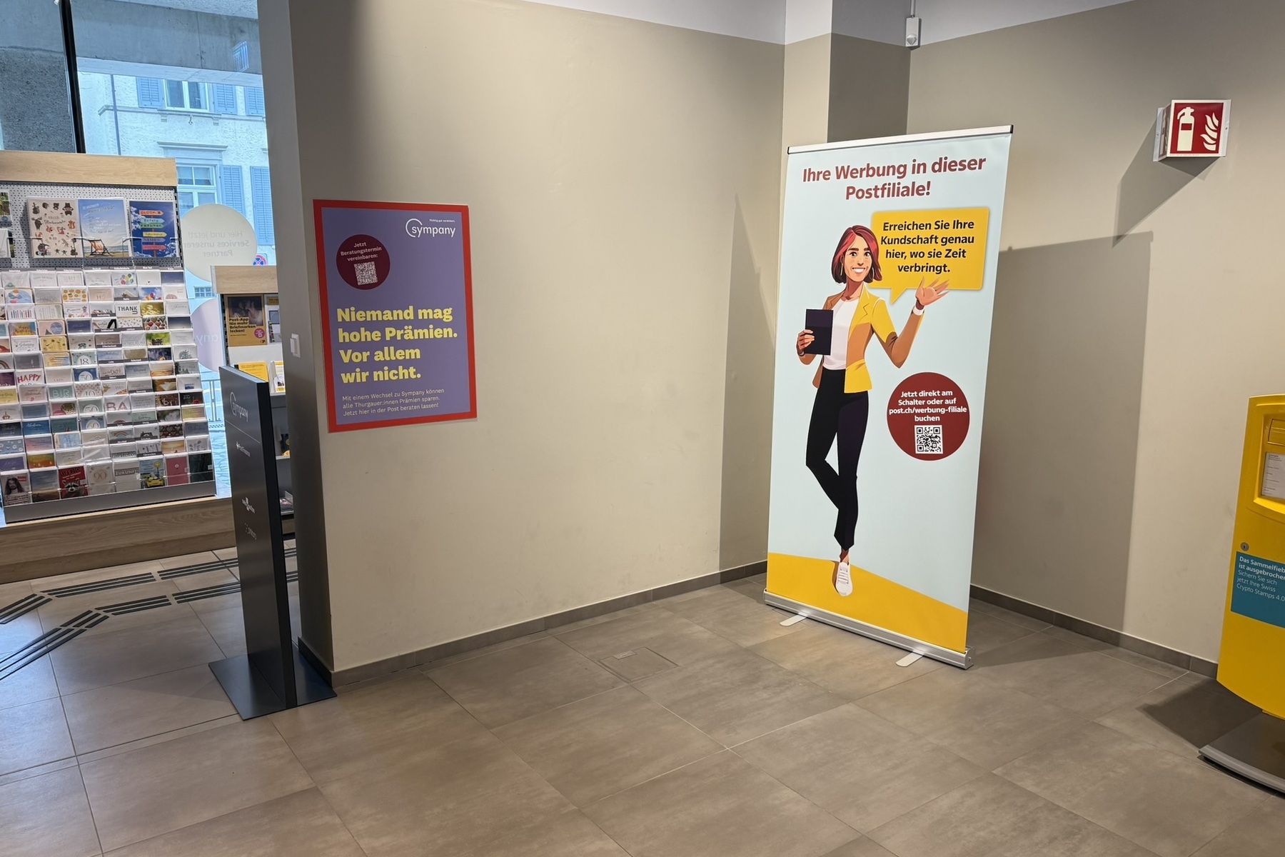 Promotionsfläche, Postfiliale Frauenfeld 1