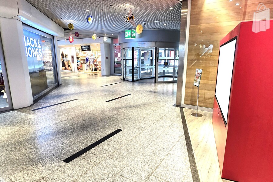 Glasvitrine Drehtüre Fitness